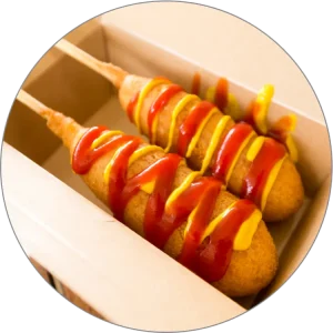 Authentic Corn Dog   (2piece)