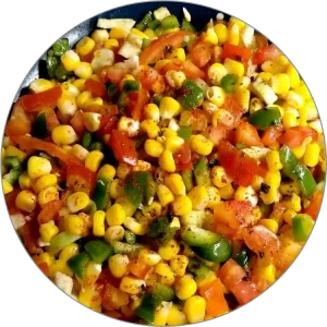 Corn Chat Salad
