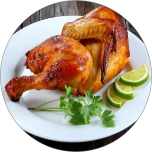 South Indian Style Half Fried Chicken