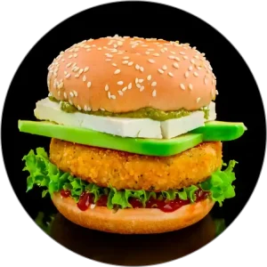 Veg Cheese Burger